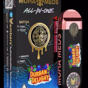 Muha Meds | Durban Delight | Melted Diamonds Disposable | 1g